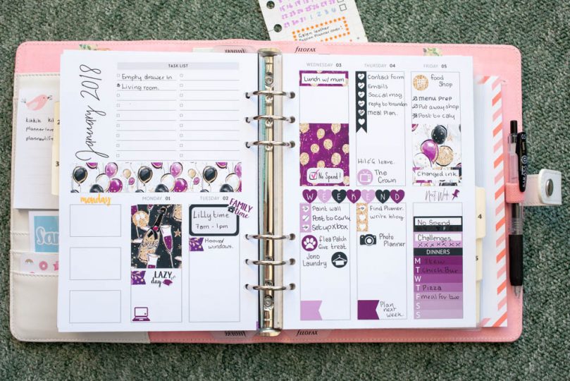 Plan with me - Functional Stickers | Sam Alderson